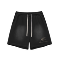 PTM Raw Edge Cotton Shorts