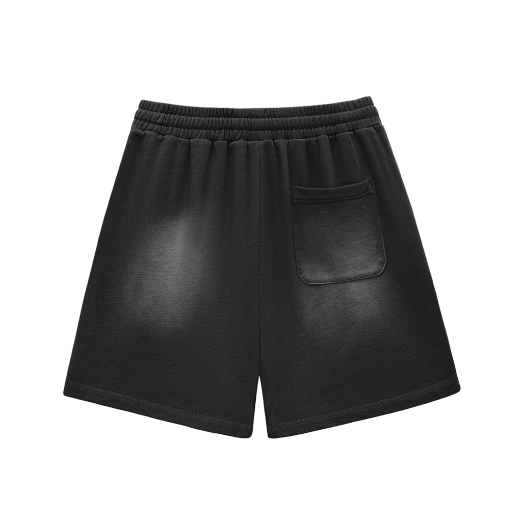 PTM Raw Edge Cotton Shorts