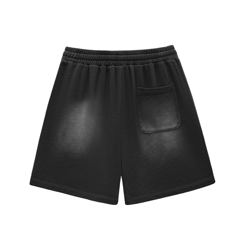 PTM Raw Edge Cotton Shorts
